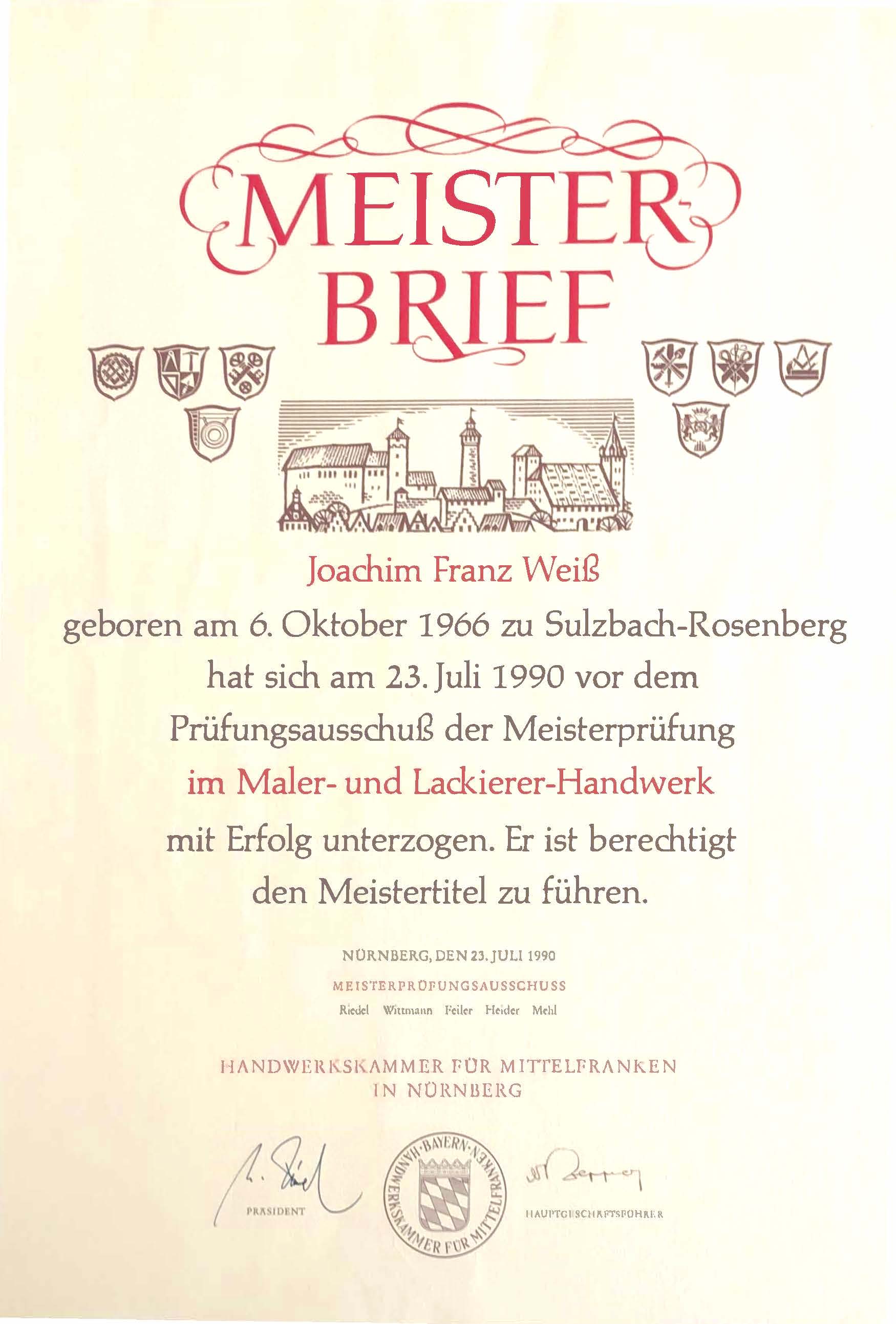 Meisterbrief